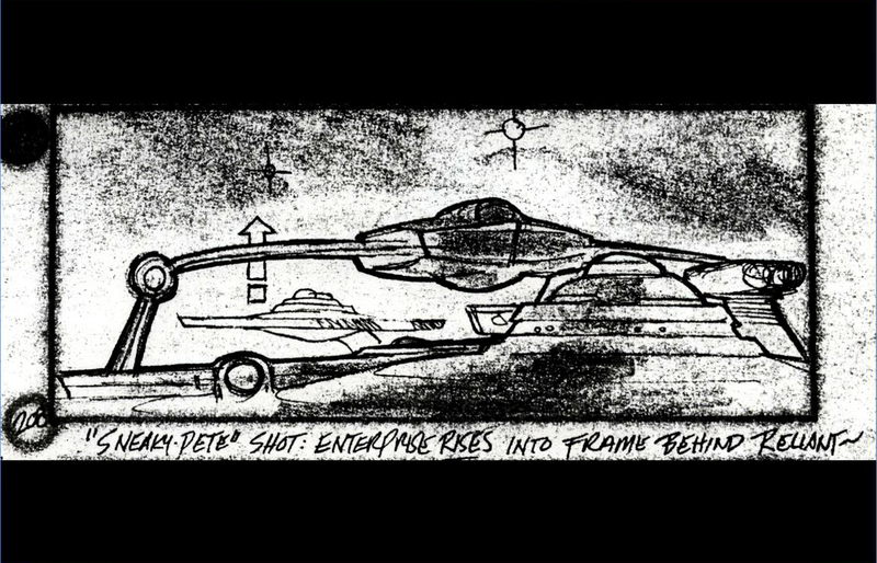 Illustration for article titled Original Star Trek II: Wrath Of Khan VFX Storyboards Are A Visual Feast